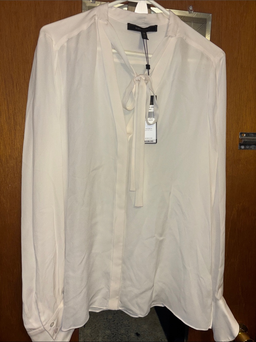 BCBGMaxAzria Silk Blouse